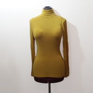 H&M Mustard Turtleneck